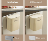 CleanMate Multifunktions-Wandmülleimer – 8,5L / 12L Mit Deckel