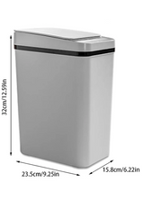 CleanSense Sensor-Mülleimer 12L – Berührungslos, Hygienisch & Modern