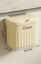 CleanMate Multifunktions-Wandmülleimer – 8,5L / 12L Mit Deckel