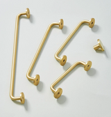 Aurelium GoldLine – Extra Langer Massivmessing Möbelgriff