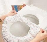 ReiseSauber Einweg-WC-Sitzauflagen aus Naturfasern für hygienischen Schutz unterwegs