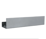 AquaOrdnung Wandablage Schwarz – Duschregal Aluminium | Mit Haken für Zubehör | Feuchtigkeitsbeständig