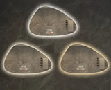 LumaArt LED-Badezimmerspiegel – Designer-Wandspiegel mit LED-Beleuchtung & Unregelmäßiger Form