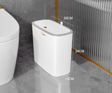 MultiClean Wandmülleimer 2-in-1 – Kompakter Küchen- & Badabfalleimer