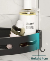 AquaMate Selbstklebender Dusch-Organizer – Bohrfrei, wasserfest & stark haftend