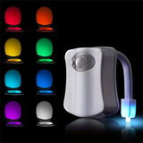 NoctiGlow WC-Nachtlicht – Bewegungsmelder mit 8/16 Farben LED Beleuchtung