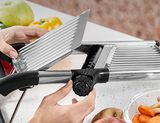 Mandoline Gemüsehobel Verstellbar Edelstahl – Küchen Schneider | Julienne & Scheiben | Profi Küchenzubehör