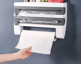 MultiLine 4-in-1 Küchenrollenhalter – Wandorganizer