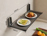 SmartChef – Faltbares 3-in-1 Küchenregal mit Haken