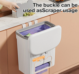 PureClean Wandmülleimer – 8,5L / 12L Mit Deckel