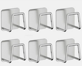 KüchenFix Edelstahl-Spülhalter – Selbstklebender Organizer