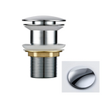 Glanzdruck Waschbecken-Ablaufventil aus Messing