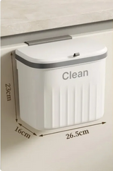 CleanMate Multifunktions-Wandmülleimer – 8,5L / 12L Mit Deckel