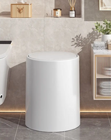 Veloura PressLid Bin – Geruchsdichter Design Mülleimer mit Druckdeckel im modernen Luxury-Stil