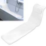 HydroLux Vollkörper-Badekissen – Ergonomische Rutschfeste Badewannenmatte mit Saugnäpfen