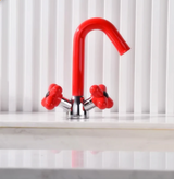ChromFlow Duo Waschbeckenarmatur – Drehbarer Premium Wasserhahn