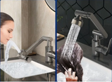 AquaMotion Beweglicher Wasserhahn-Verlängerer mit 3-Gelenk-Technologie