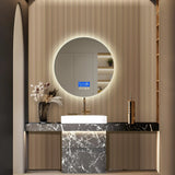 LumaClear Runder LED-Badezimmerspiegel 60 x 60 cm