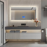 AquaLuxe XL LED-Badezimmerspiegel – 60 x 120 cm