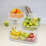 KitchenCharm – Metall-Drahtkorb für Obst & Gemüse