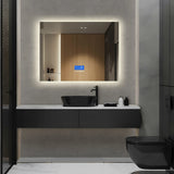 ClarityPro LED-Badezimmerspiegel 60 x 80 cm – Rechteckiger Smart-Spiegel
