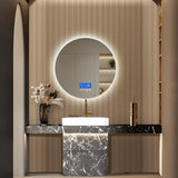 LumaClear Runder LED-Badezimmerspiegel 60 x 60 cm