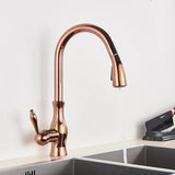 Velmora LuxeFlex 360° Küchenarmatur – Goldener Premium Wasserhahn