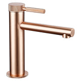 Orvessa GoldLine – Designer Waschtischarmatur | Gebürstetes Gold