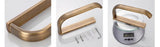 LuxiCopper – Eleganter Toilettenpapierhalter aus Premium-Metall in Gebürstetem Design