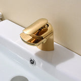 Wasserfall Waschtischarmatur aus Messing