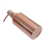 GlanzPur Eleganz – Premium Edelstahl Seifenspender in Roségold