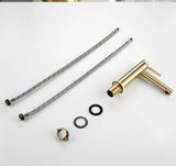 Orvessa GoldLine – Designer Waschtischarmatur | Gebürstetes Gold