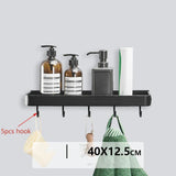 ECKRAUM ORDNUNGSSYSTEM SCHWARZ – Bohrfreie Aluminium