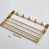 Faltbarer Handtuchständer | Aluminium & Lackierung | 50–60 cm | Flexibel & Elegant