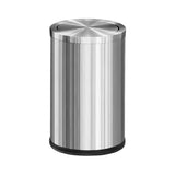 Aurex ShineBin 9L – Premium Edelstahl Mülleimer mit Roll-Deckel in Goldoptik