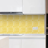 MosaikLux 3D Selbstklebende Mosaik-Wandfliesen – 10er Set