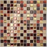 CrystalFlex 3D Mosaik Fliesenaufkleber – Glasoptik Selbstklebende Wandfliesen