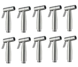 HygioClean Edelstahl-Handbrause – Wandmontiertes Handbidet für Toilette und Badezimmer