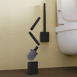 Elegante Toilettenbürste -EcoClean | Schwarz | Umweltfreundlich & Modern