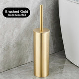 Moderner WC-Bürstenhalter „CleanSteel“