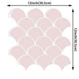 ProTile 3D Fliesenaufkleber – Selbstklebende PVC Wandfliesen, wasser