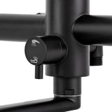 KüchenPro Wandarmatur „SilverStream“ – 360° Drehbarer Auslauf