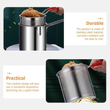 SumoFry – Japanisches Ölspar-Frittierpfannen-Set aus 304 Edelstahl mit Frittierkorb