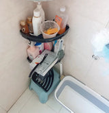 AquaMate Selbstklebender Dusch-Organizer – Bohrfrei, wasserfest & stark haftend