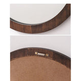 Eleganter Wandspiegel mit Holzrahmen