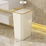 PureGuard 10L Hygiene-Mülleimer – Geruchsarm, Modern & Platzsparend