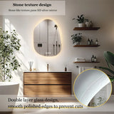 Luxora LED Badspiegel ohne Rahmen