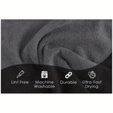 GlanzSoft Premium Mikrofaser Reinigungstücher Set (5 Stück)