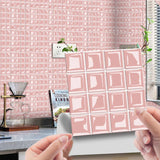 MosaikLux 3D Selbstklebende Mosaik-Wandfliesen – 10er Set