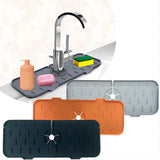 Tropfenfänger Silikon-Abtropfmatte für Wasserhahn und Spülbereich